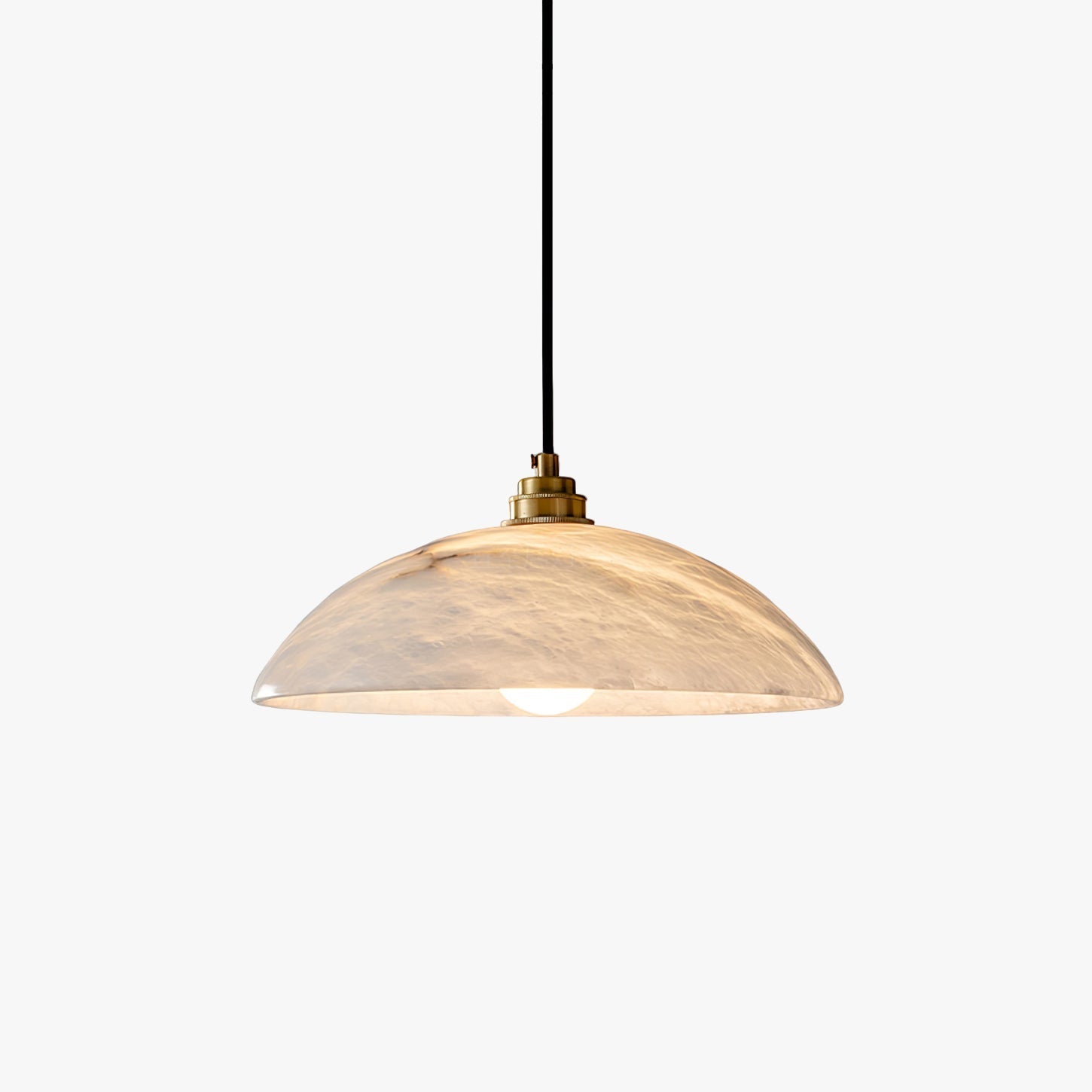 Alabaster Dome Pendant Lamp Pendant light
