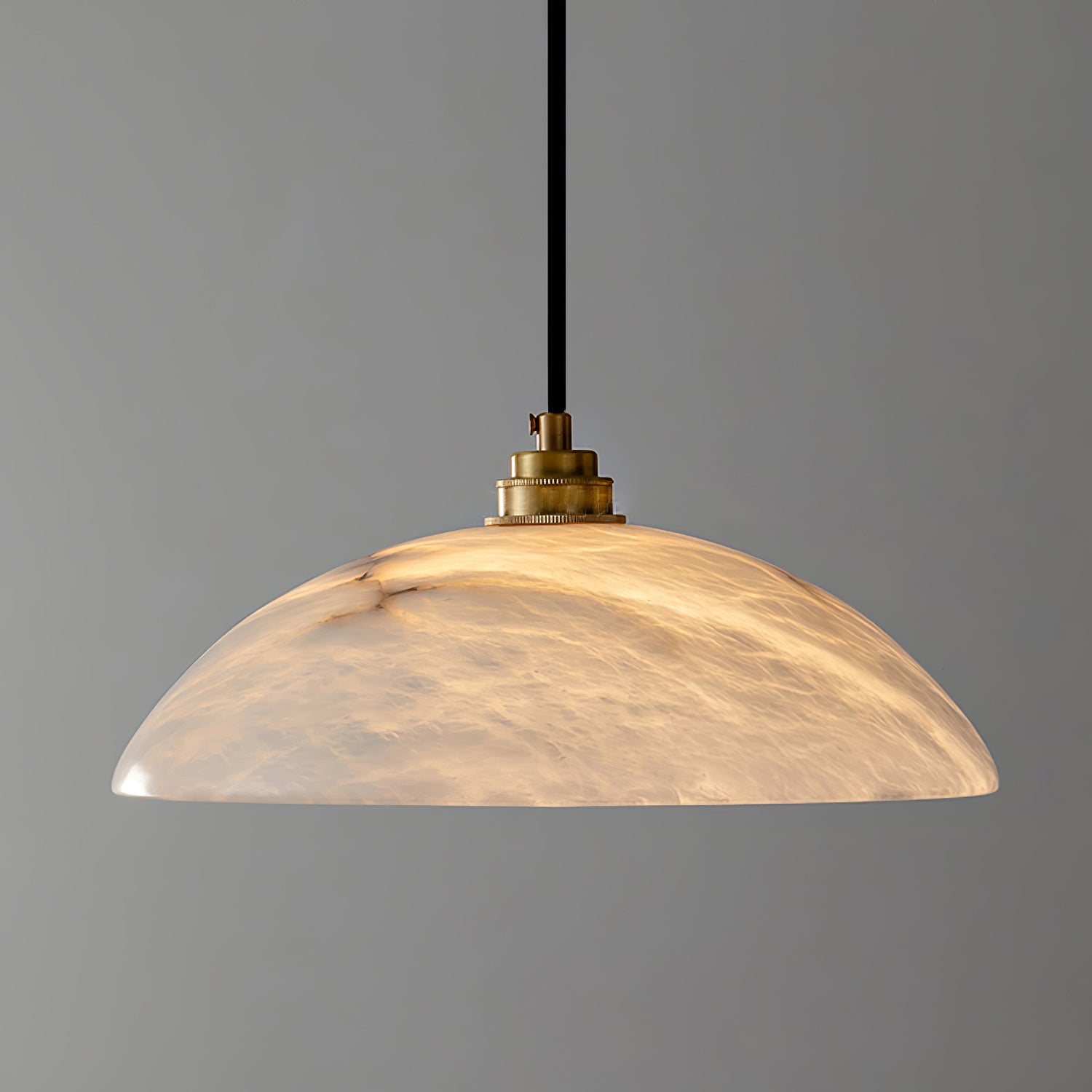 Alabaster Dome Pendant Lamp Pendant light