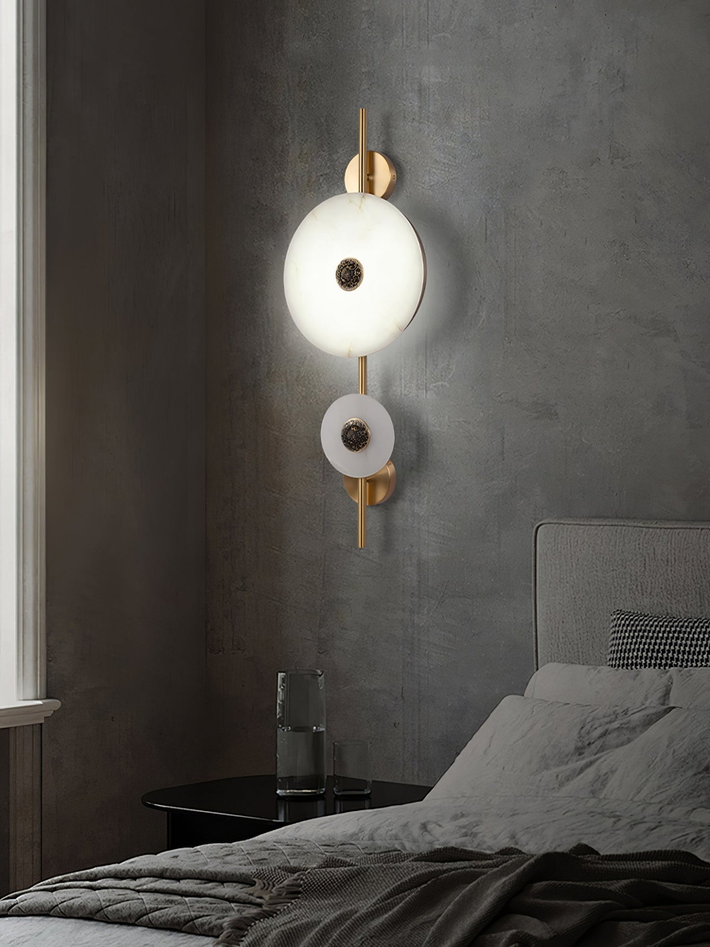 Alabaster Eclipse Wall Light Wall lamp