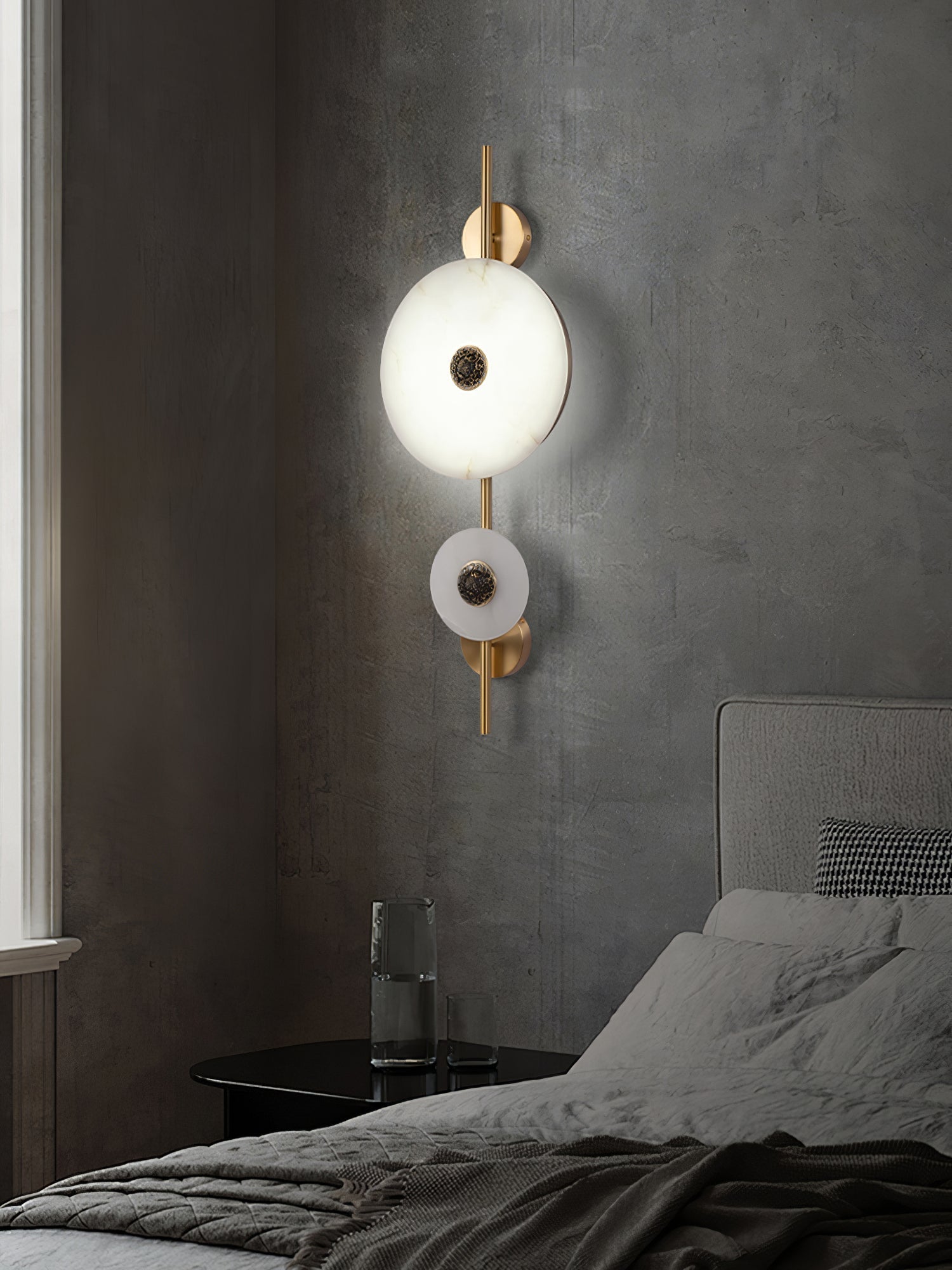 Alabaster Eclipse Wall Light Wall lamp