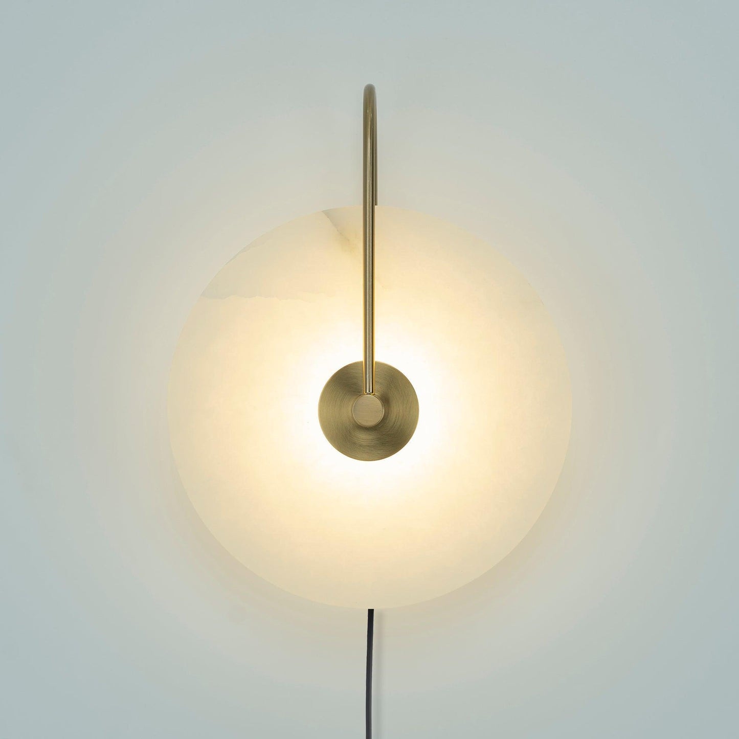 Alabaster LED Plug-In Wall Lamp Wall lamp