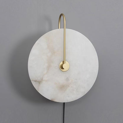 Alabaster LED Plug-In Wall Lamp Wall lamp