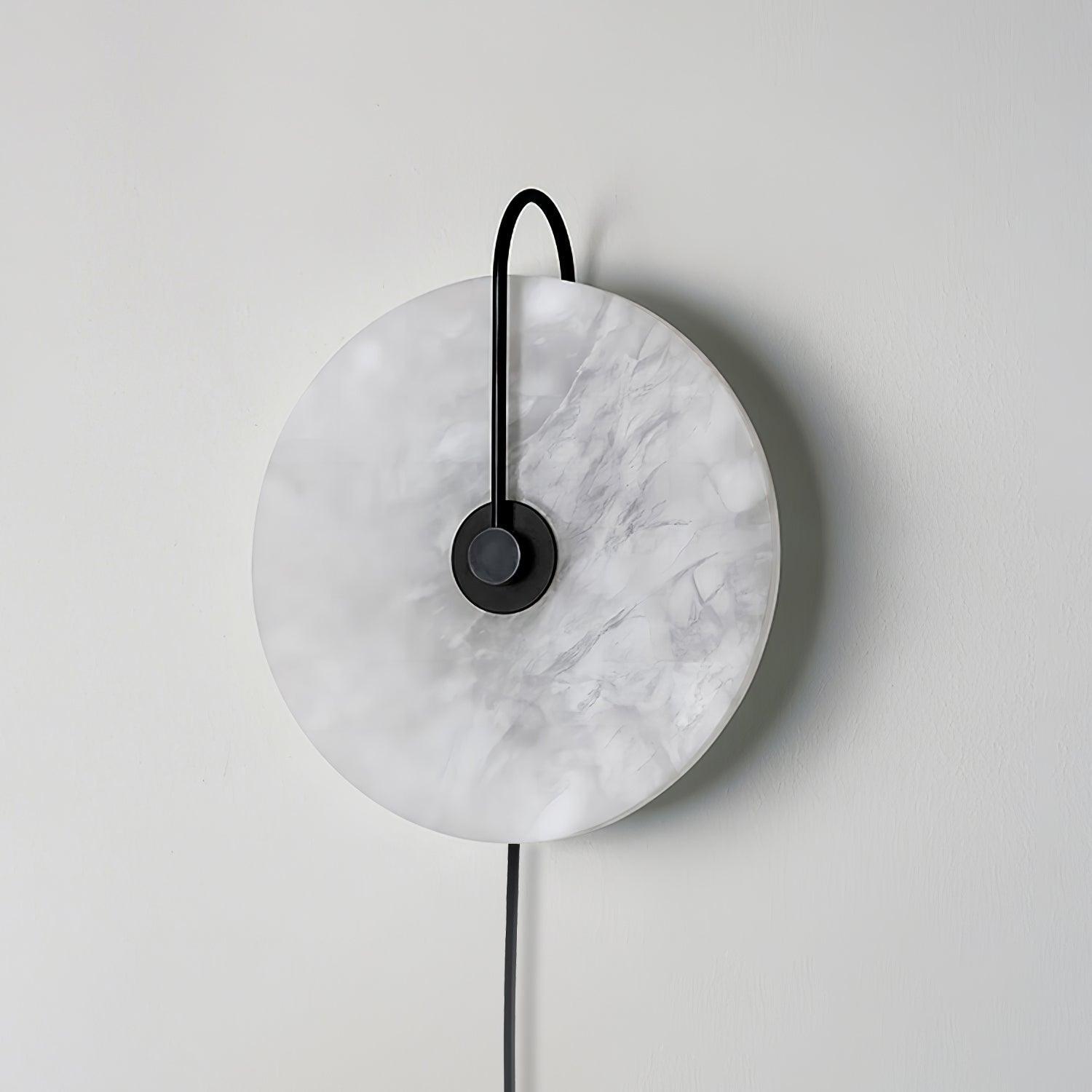 Alabaster LED Plug-In Wall Lamp Wall lamp