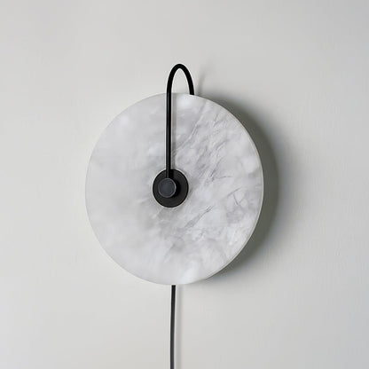 Alabaster LED Plug-In Wall Lamp Wall lamp