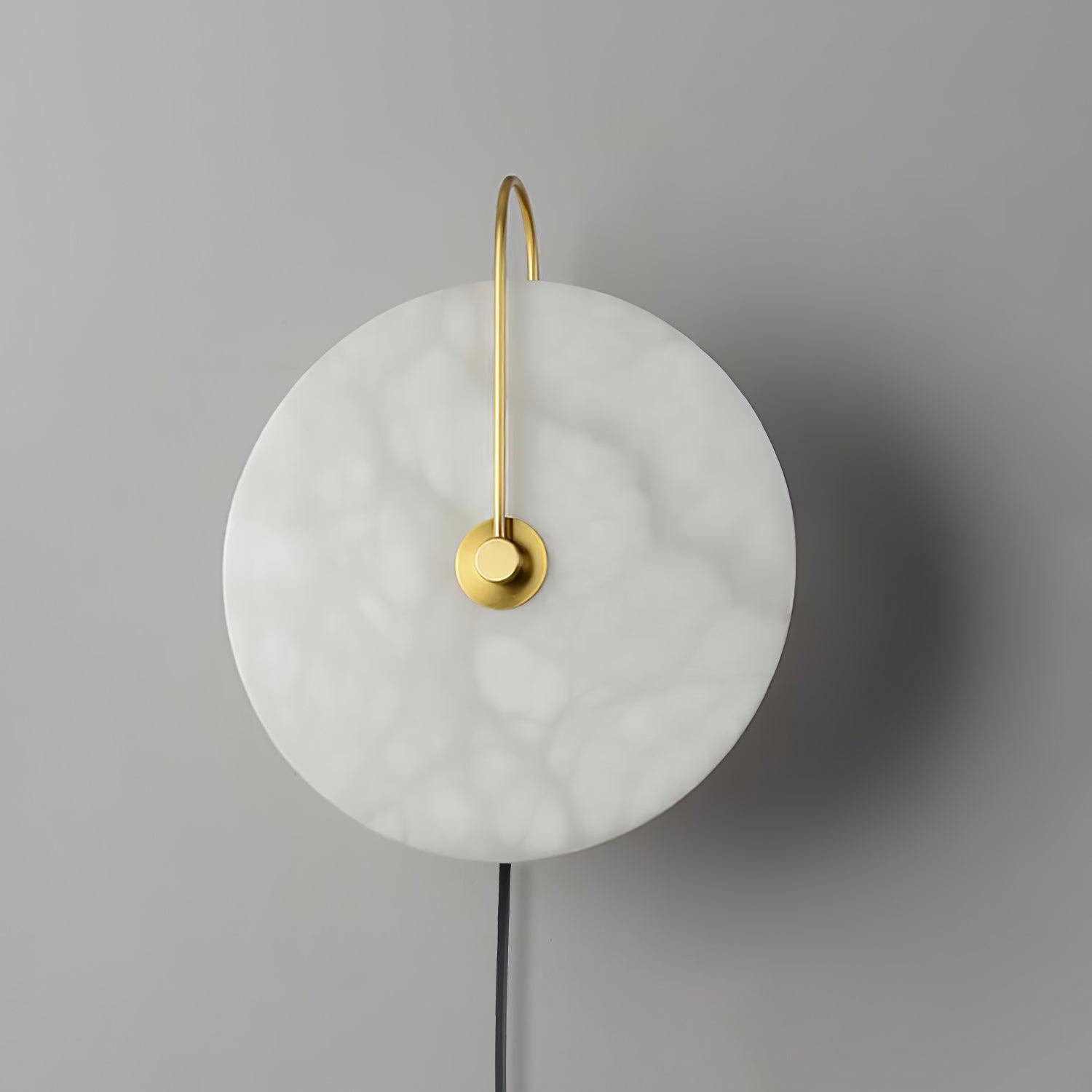 Alabaster LED Plug-In Wall Lamp Wall lamp