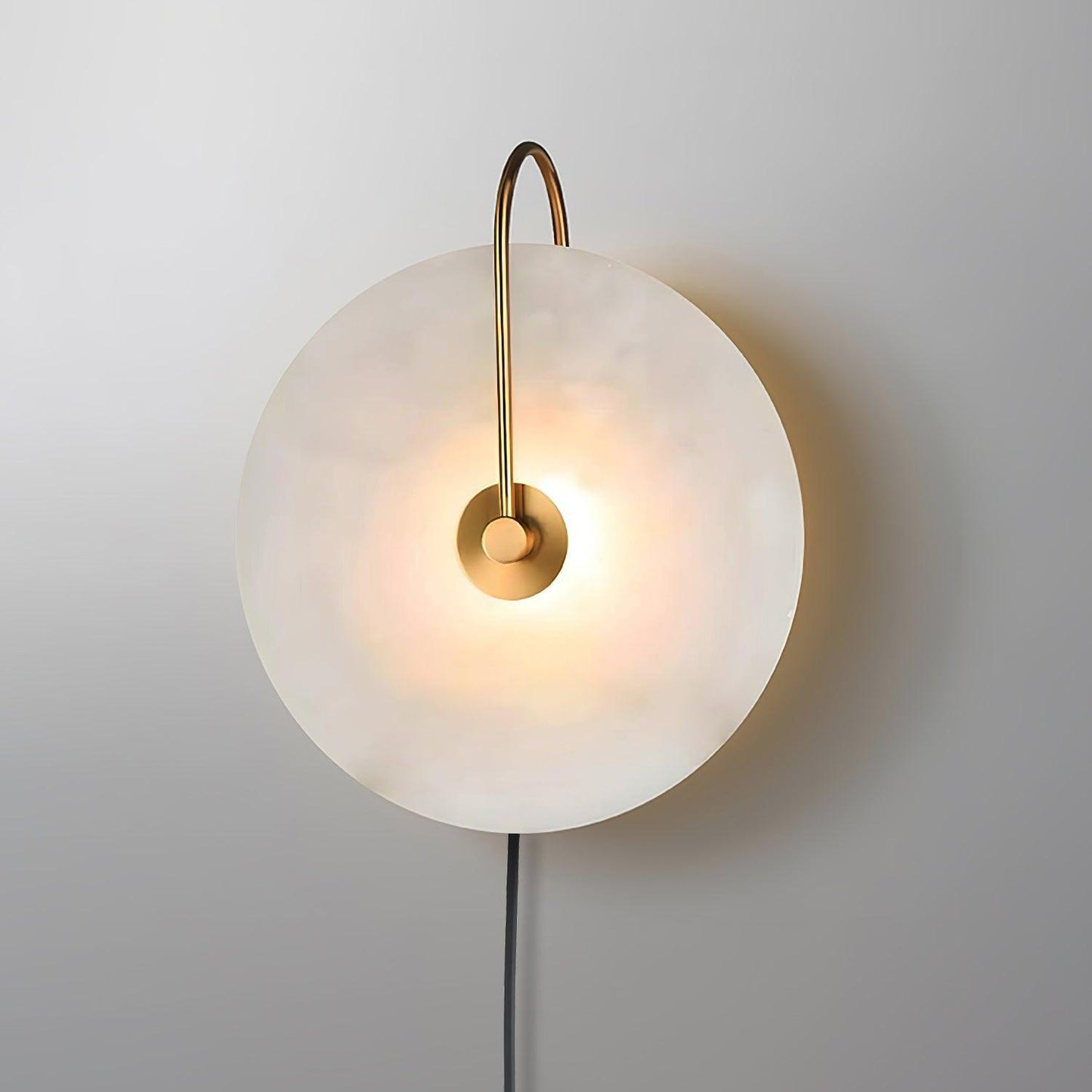 Alabaster LED Plug-In Wall Lamp Wall lamp
