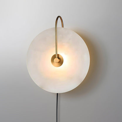 Alabaster LED Plug-In Wall Lamp Wall lamp
