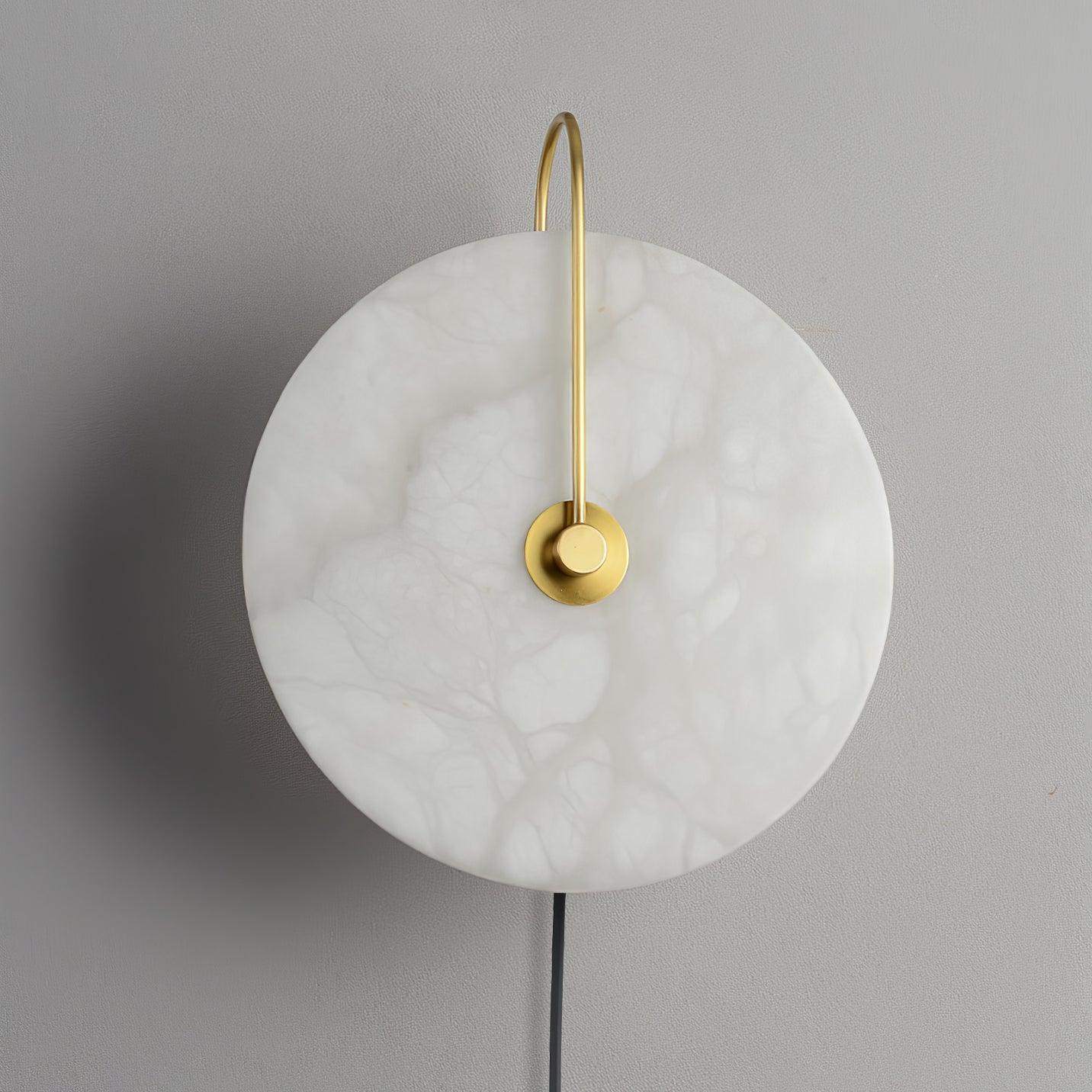 Alabaster LED Plug-In Wall Lamp Wall lamp
