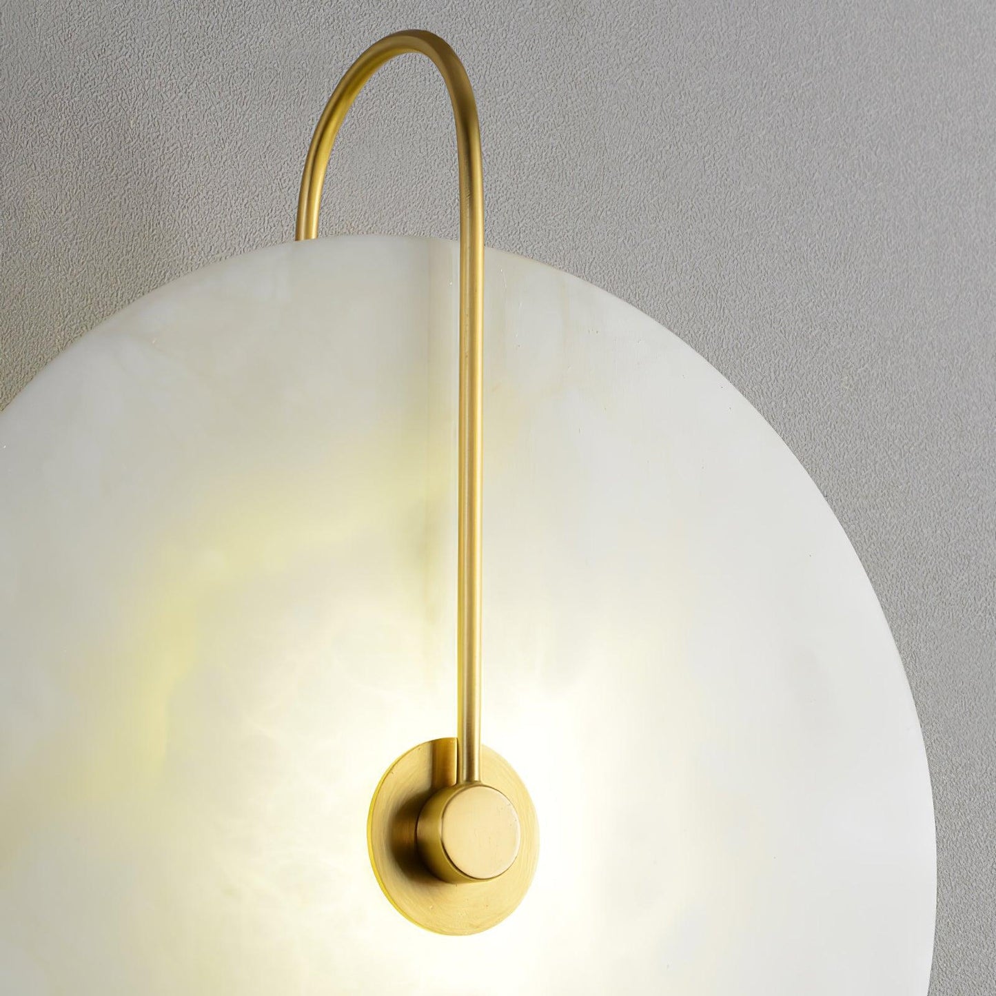 Alabaster LED Plug-In Wall Lamp Wall lamp