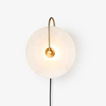 Alabaster LED Plug-In Wall Lamp Wall lamp