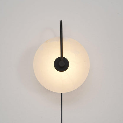 Alabaster LED Plug-In Wall Lamp Wall lamp