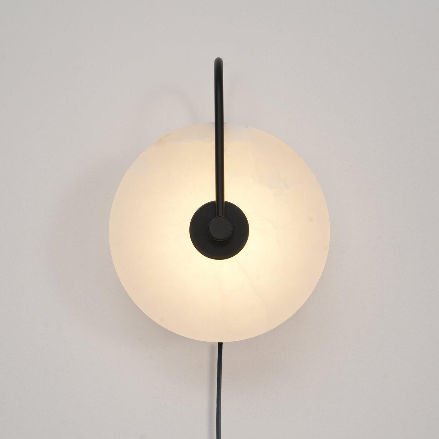Alabaster LED Plug-In Wall Lamp Wall lamp