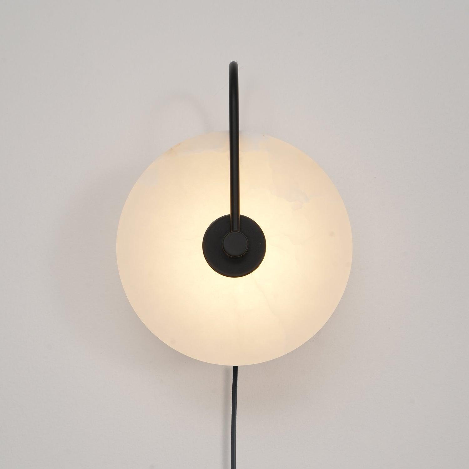 Alabaster LED Plug-In Wall Lamp Wall lamp