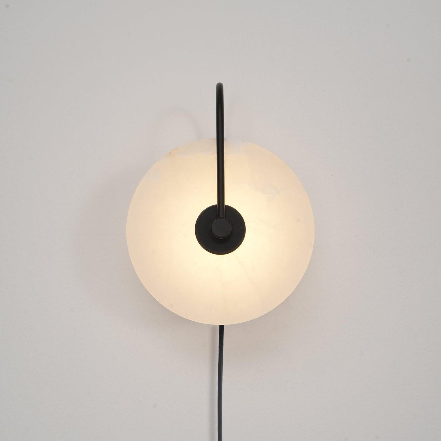 Alabaster LED Plug-In Wall Lamp Wall lamp
