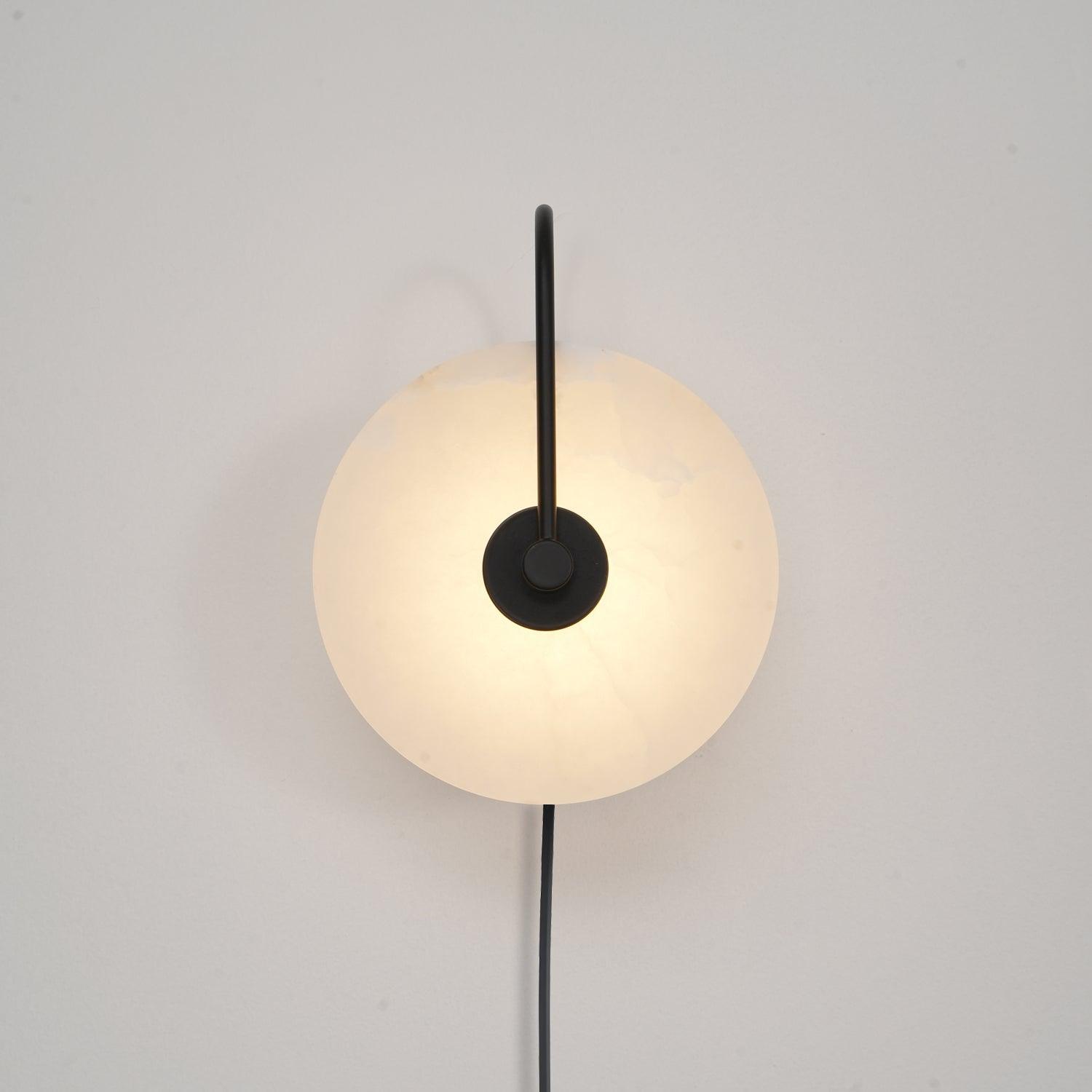 Alabaster LED Plug-In Wall Lamp Wall lamp