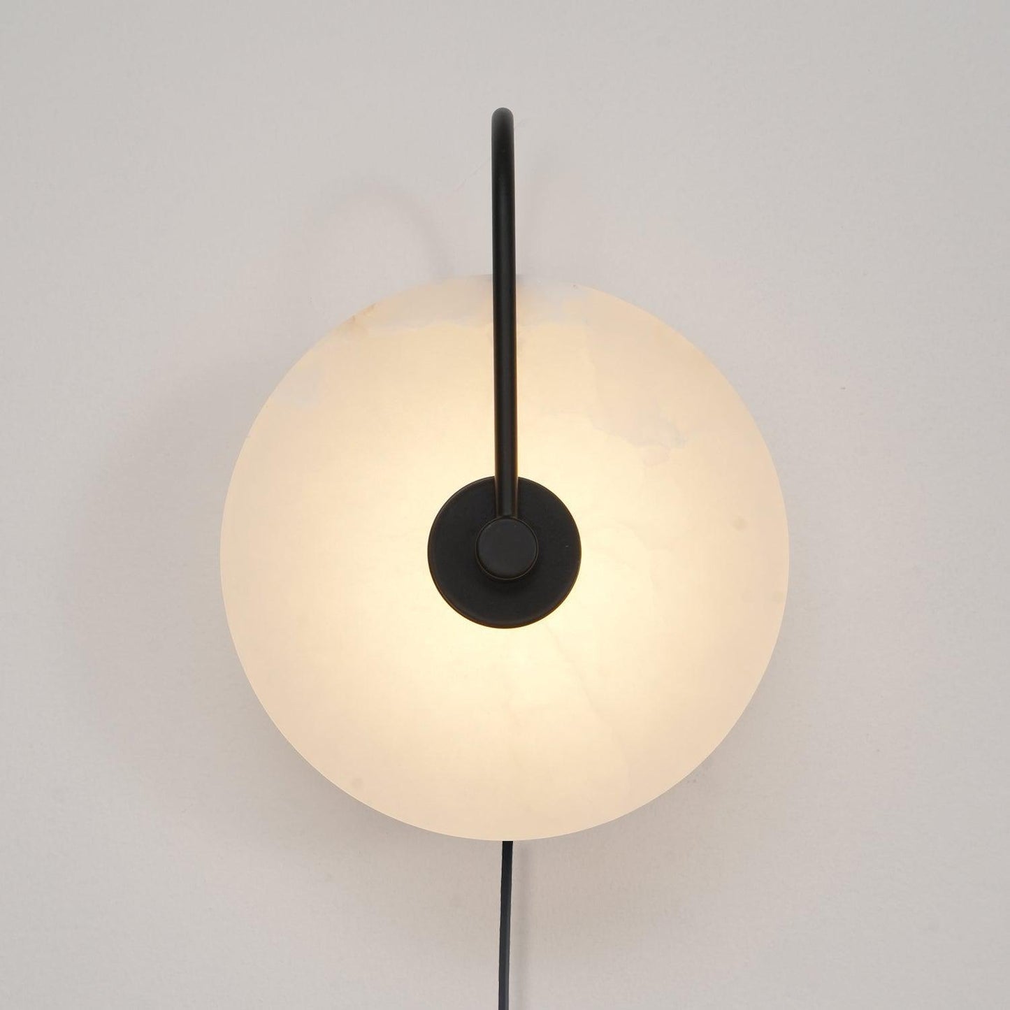 Alabaster LED Plug-In Wall Lamp Wall lamp