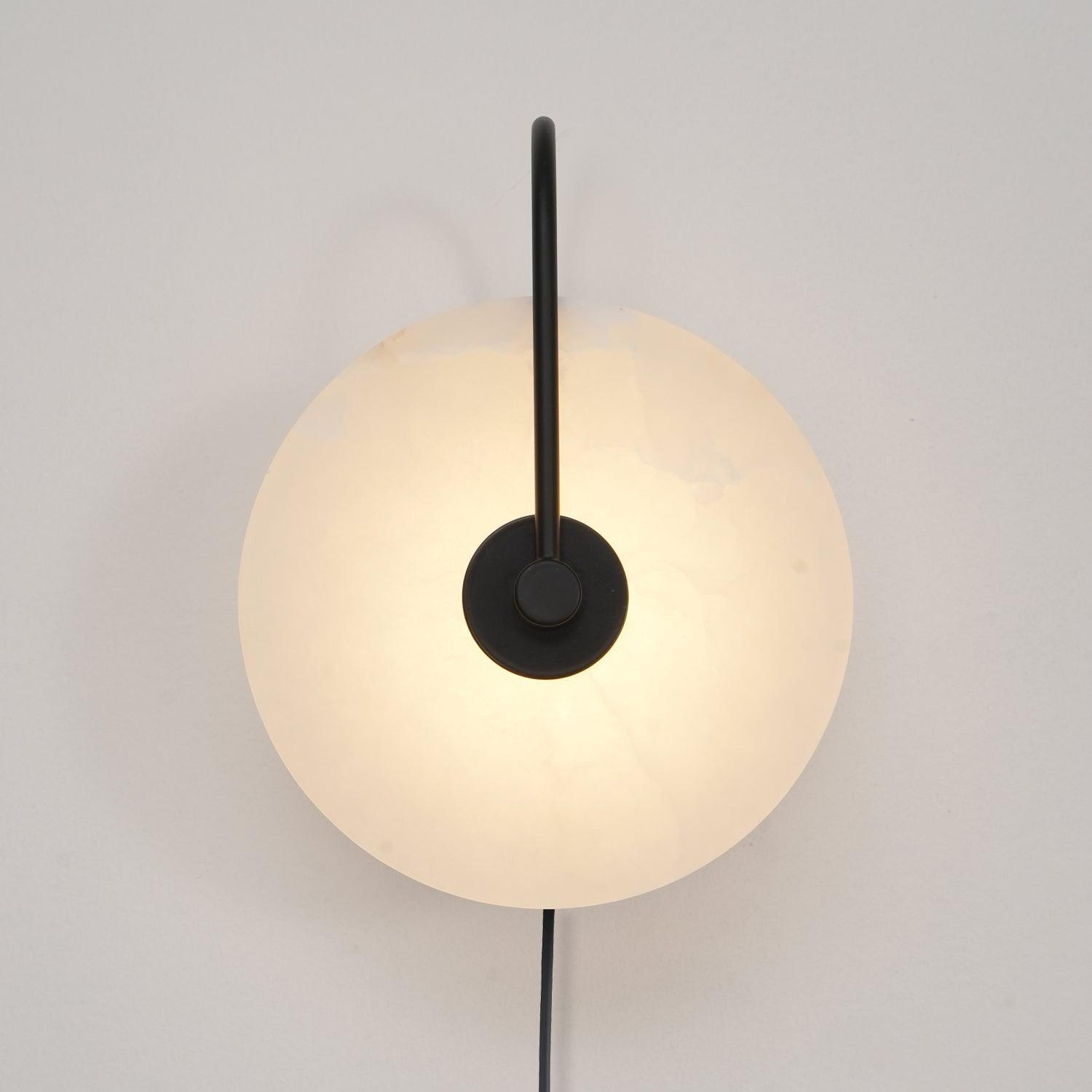 Alabaster LED Plug-In Wall Lamp Wall lamp