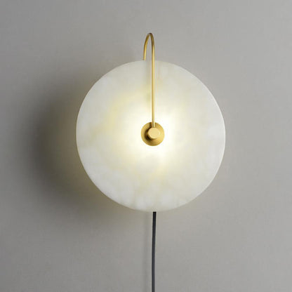 Alabaster LED Plug-In Wall Lamp Wall lamp