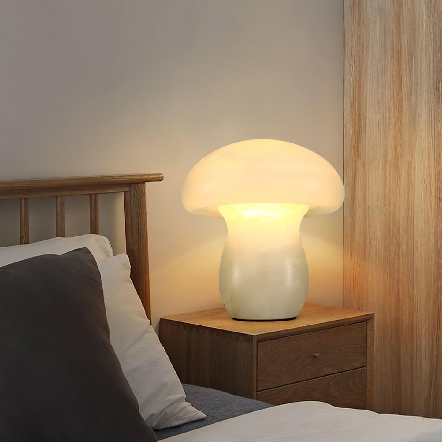 Alabaster Mushroom Table Lamp Table lamp