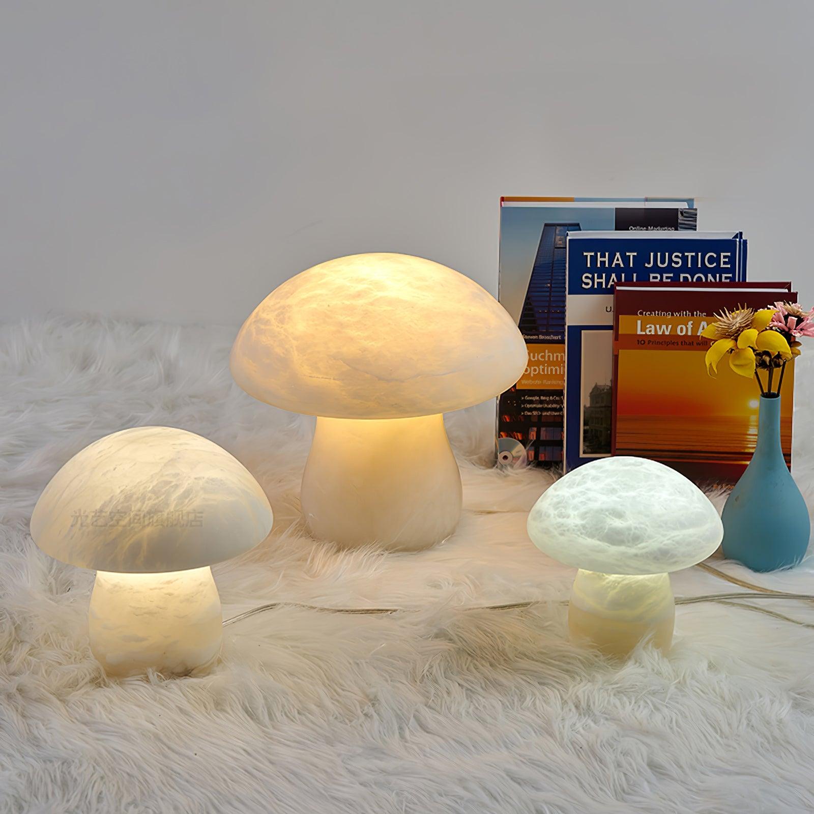 Alabaster Mushroom Table Lamp Table lamp