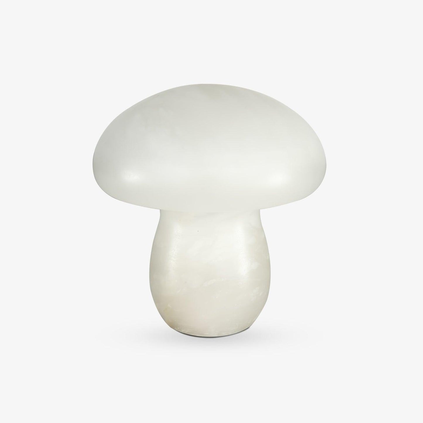 Alabaster Mushroom Table Lamp Dia 11.8″ x H 11″ / Dia 30cm x H 28cm / White / US Plug Table lamp