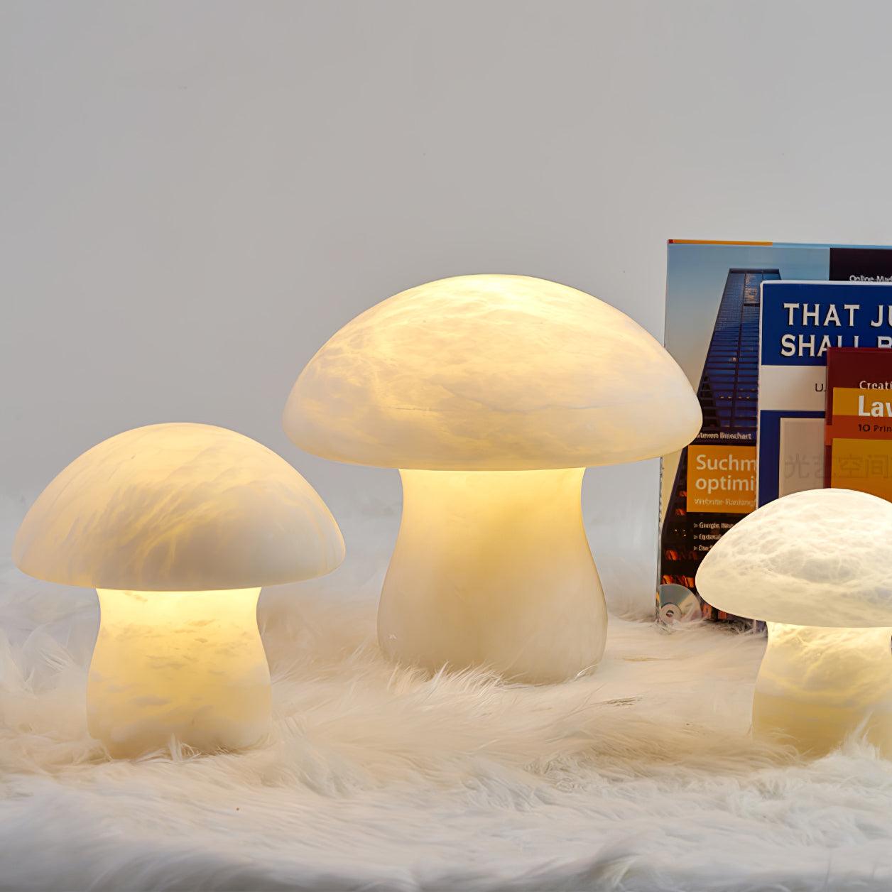 Alabaster Mushroom Table Lamp Table lamp