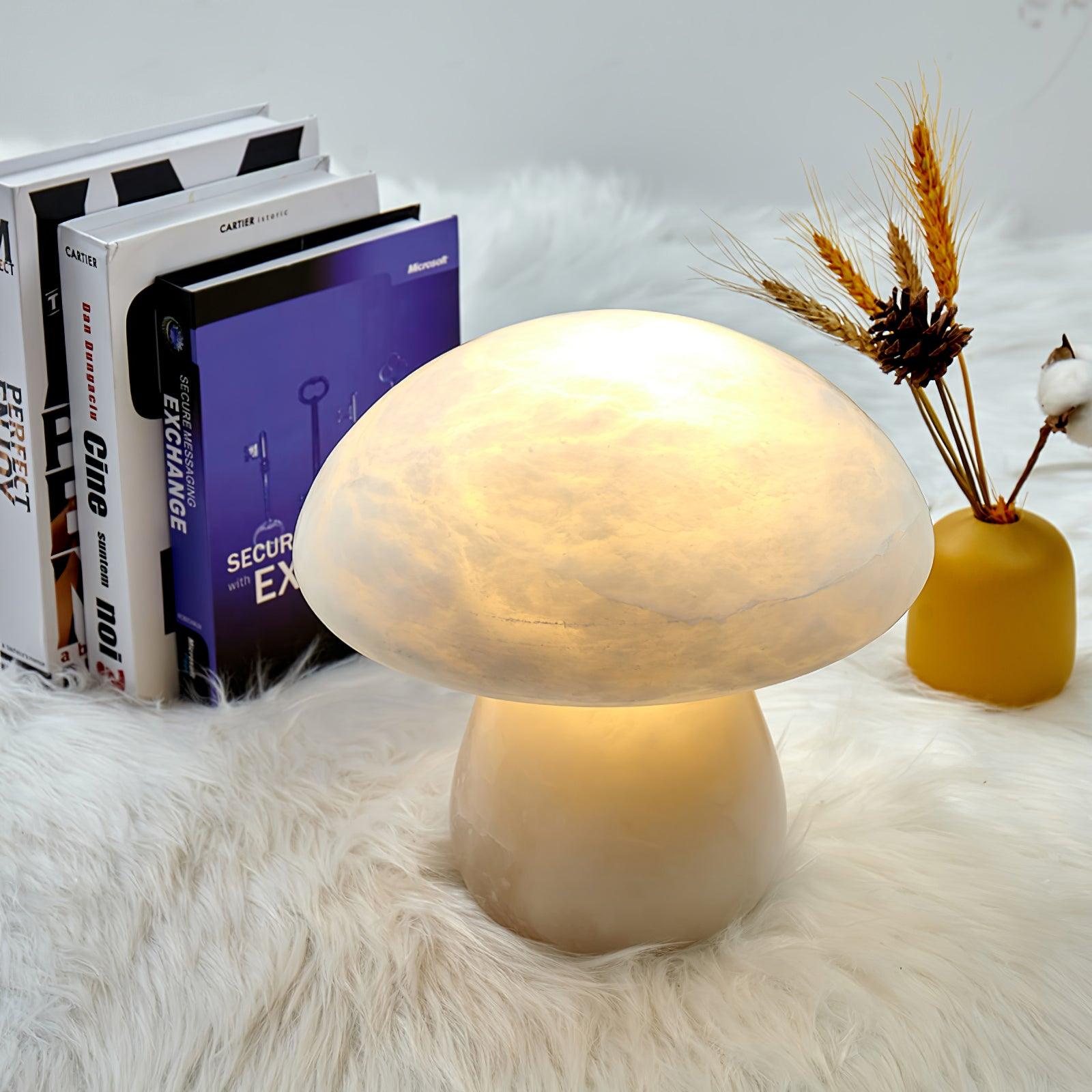 Alabaster Mushroom Table Lamp Table lamp