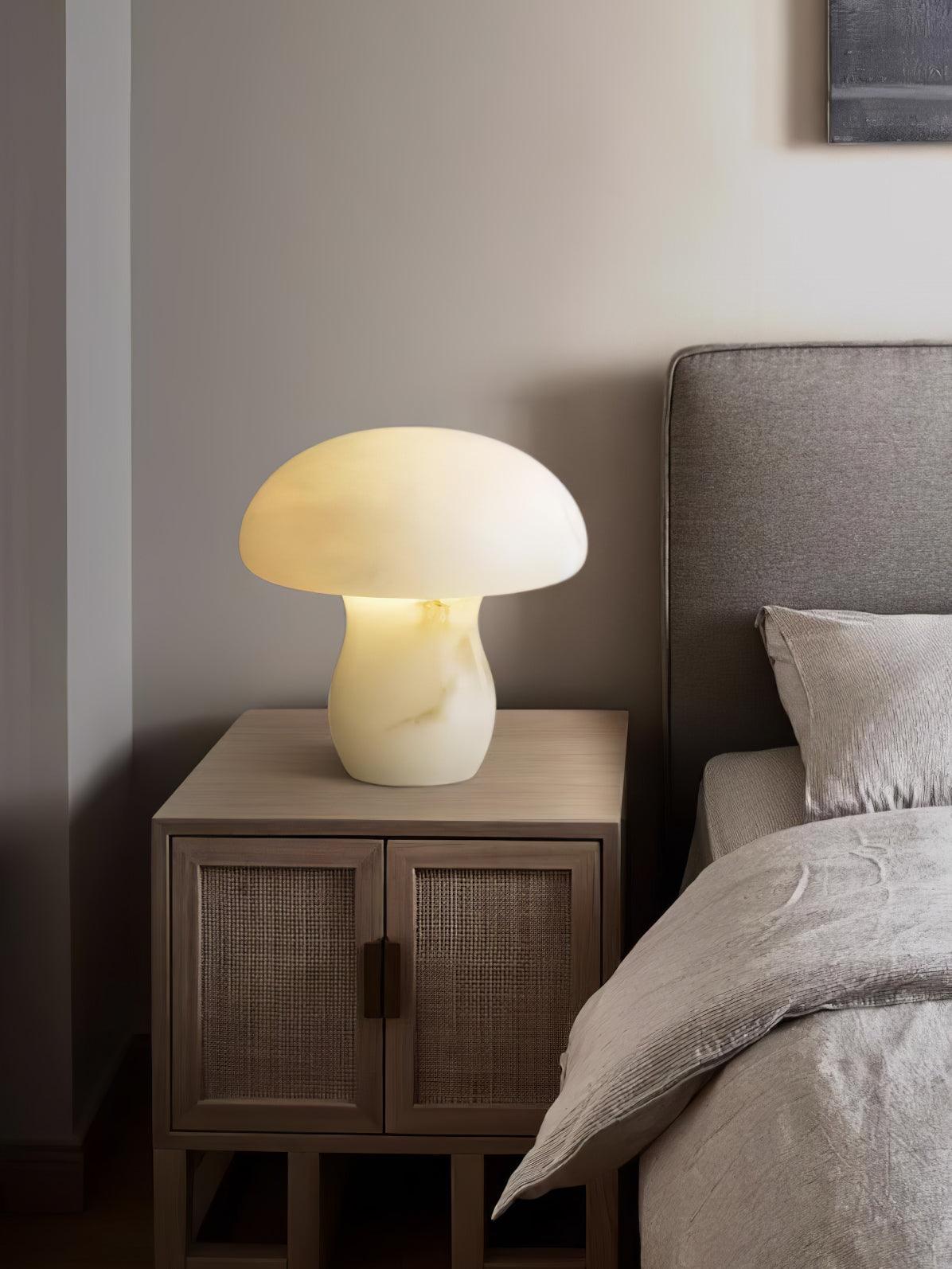 Alabaster Mushroom Table Lamp Table lamp