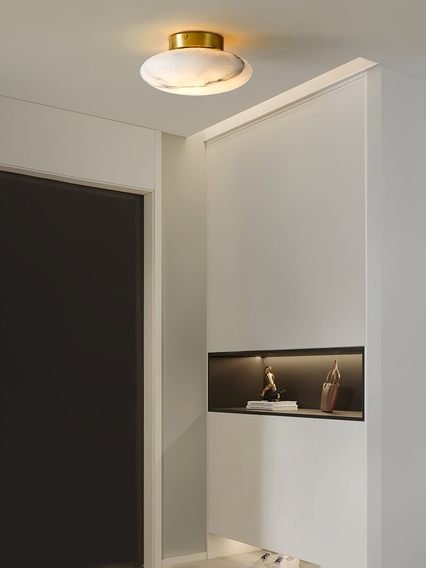 Alabaster Oval Ceiling Lamp Ceiling lamp