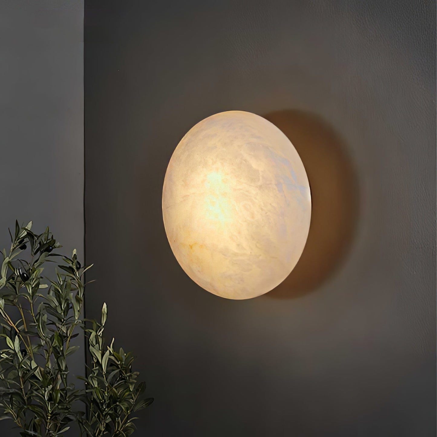 Alabaster Oval Ceiling Lamp Ceiling lamp