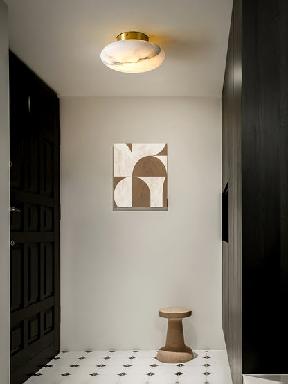 Alabaster Oval Ceiling Lamp Ceiling lamp