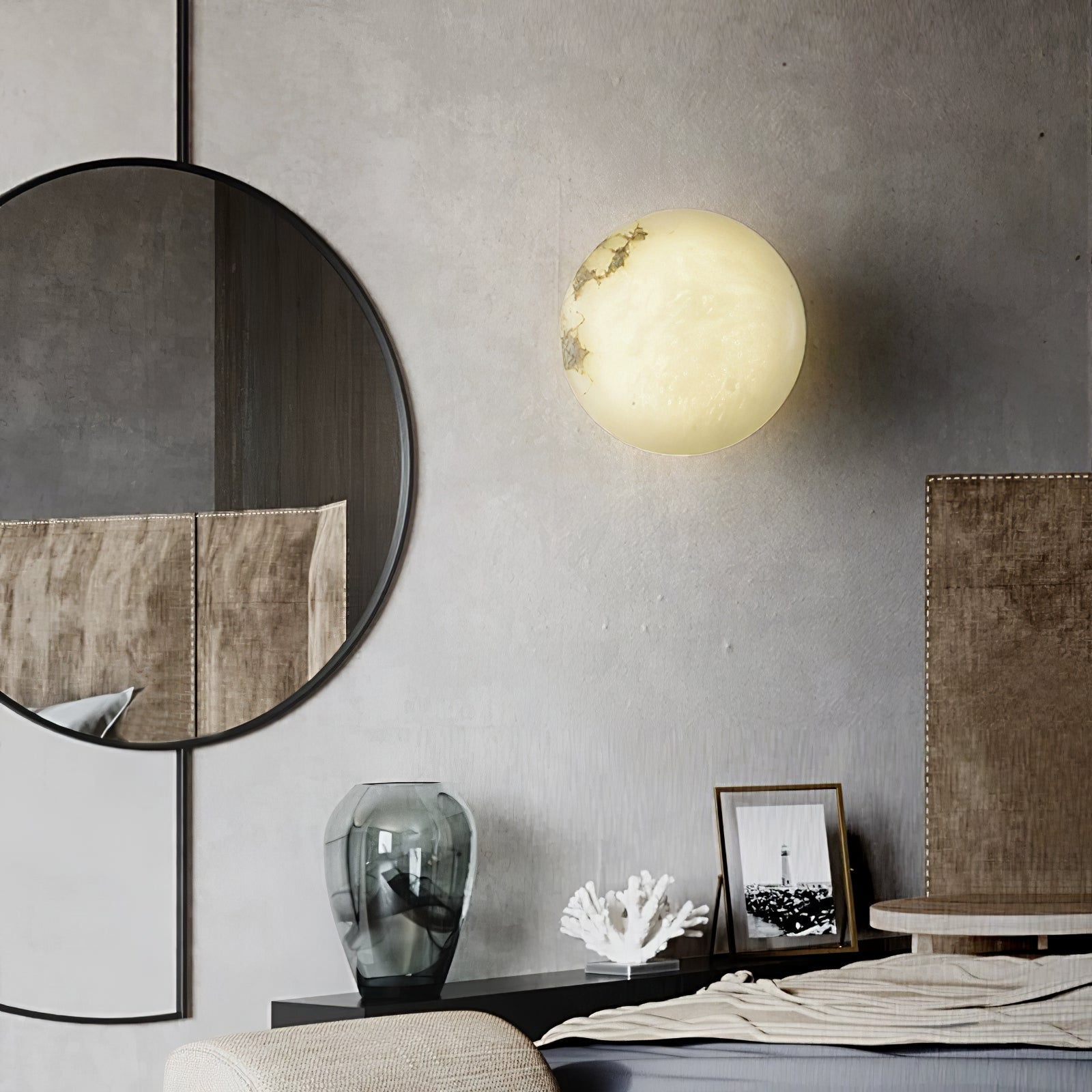 Alabaster Oval Ceiling Lamp Ceiling lamp