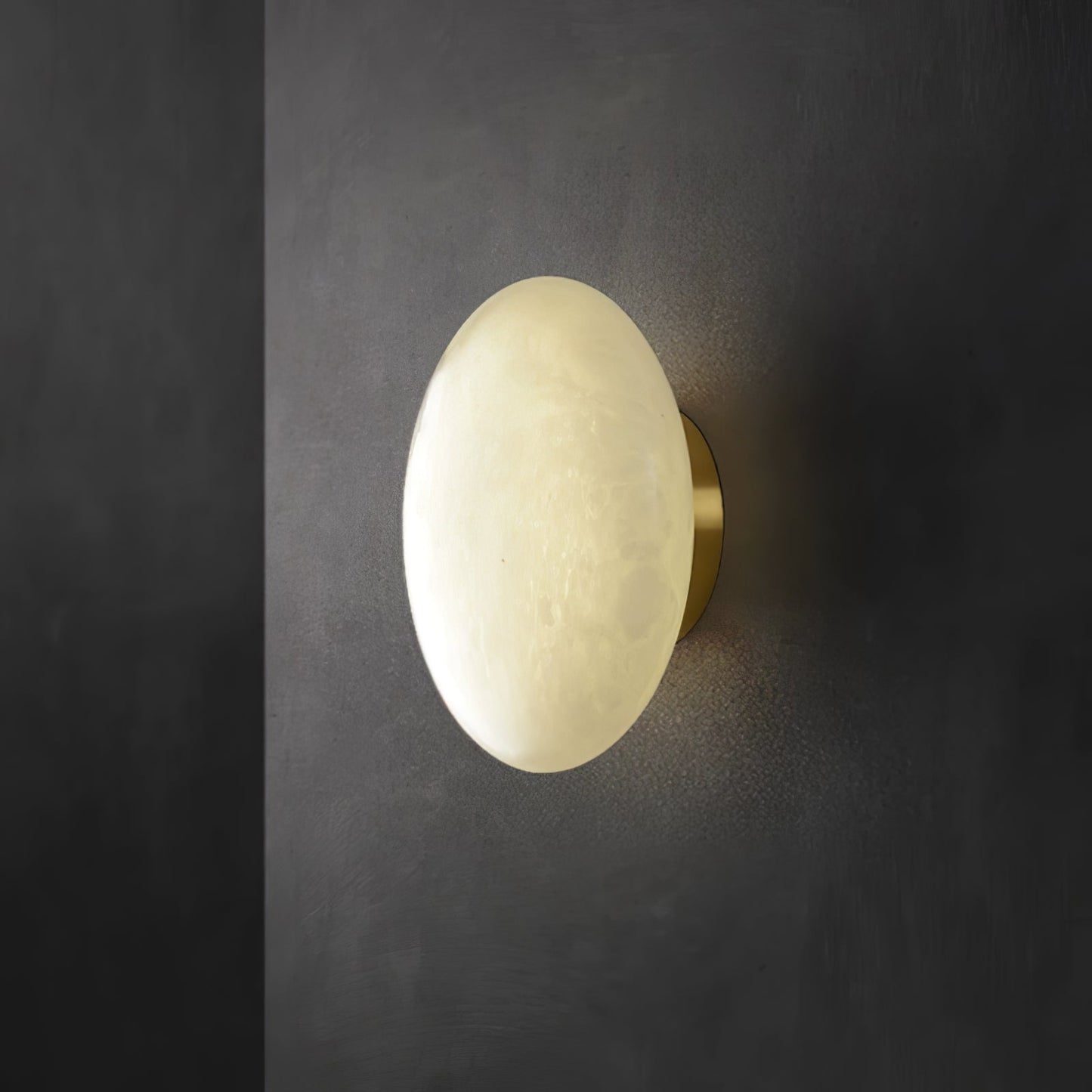 Alabaster Oval Ceiling Lamp Ceiling lamp