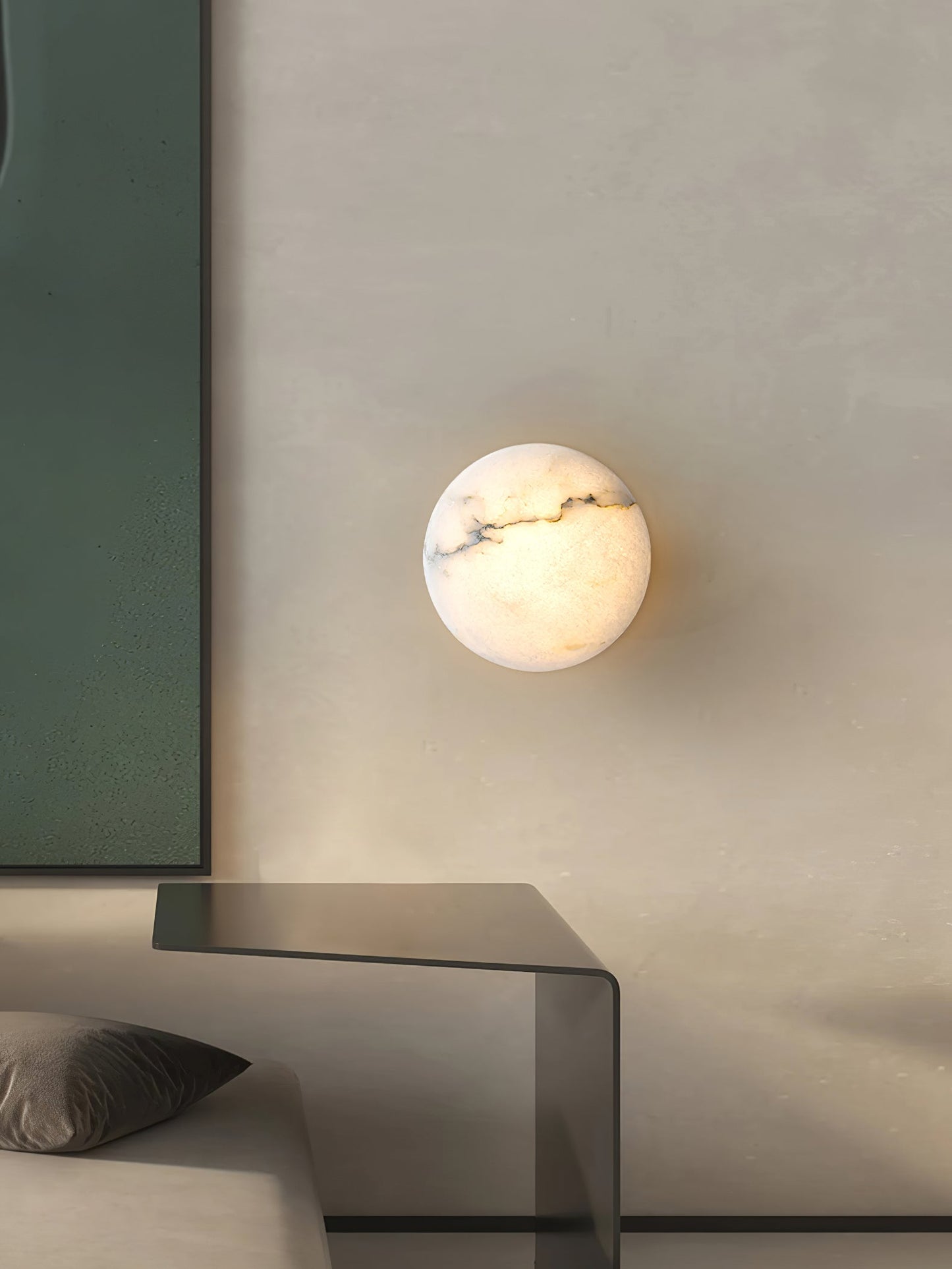 Alabaster Oval Ceiling Lamp Ceiling lamp