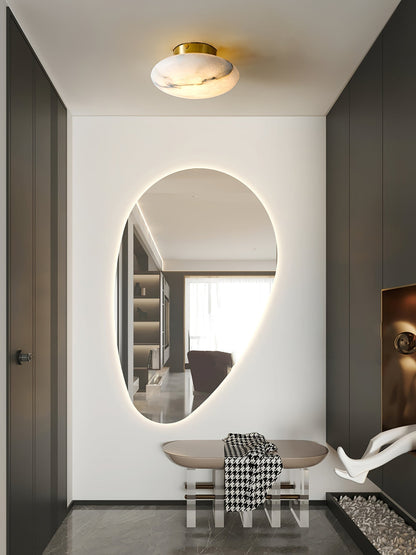 Alabaster Oval Ceiling Lamp Ceiling lamp