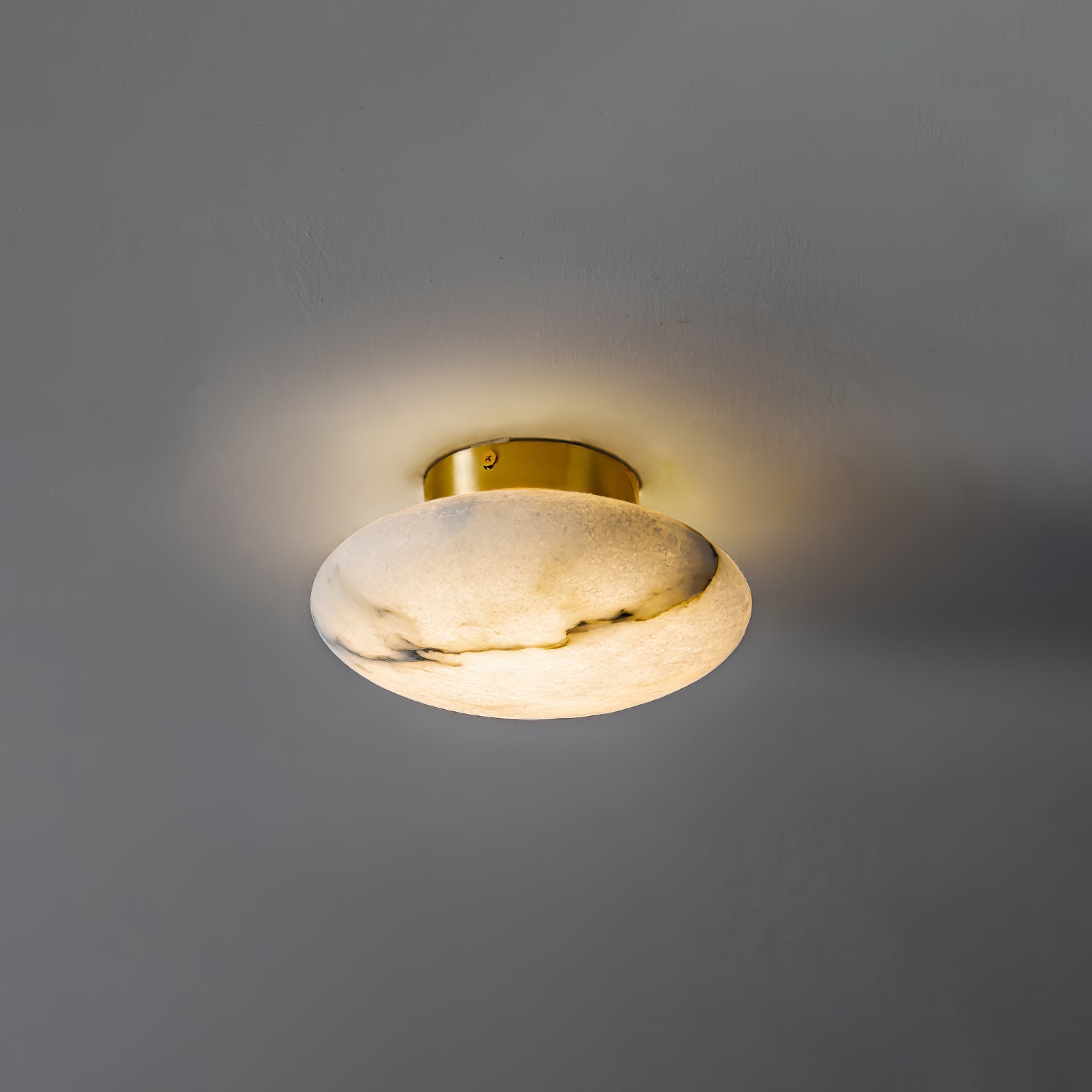 Alabaster Oval Ceiling Lamp Ceiling lamp