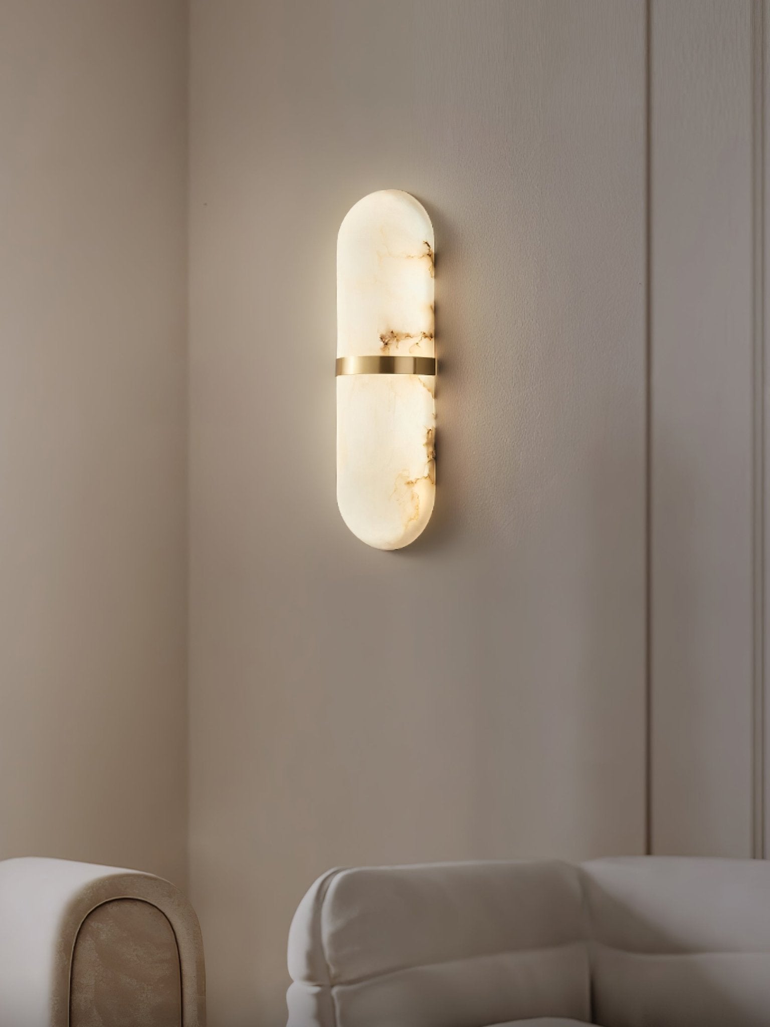 Alabaster Pill Wall Light Wall lamp