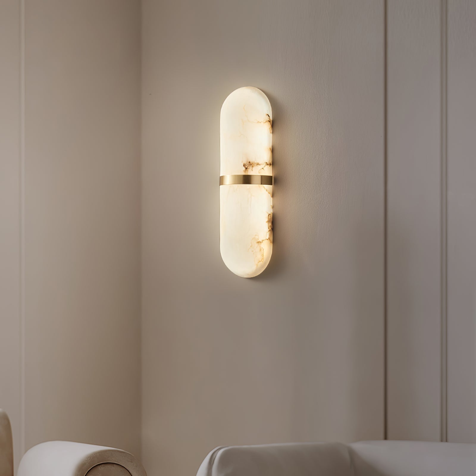 Alabaster Pill Wall Light Wall lamp