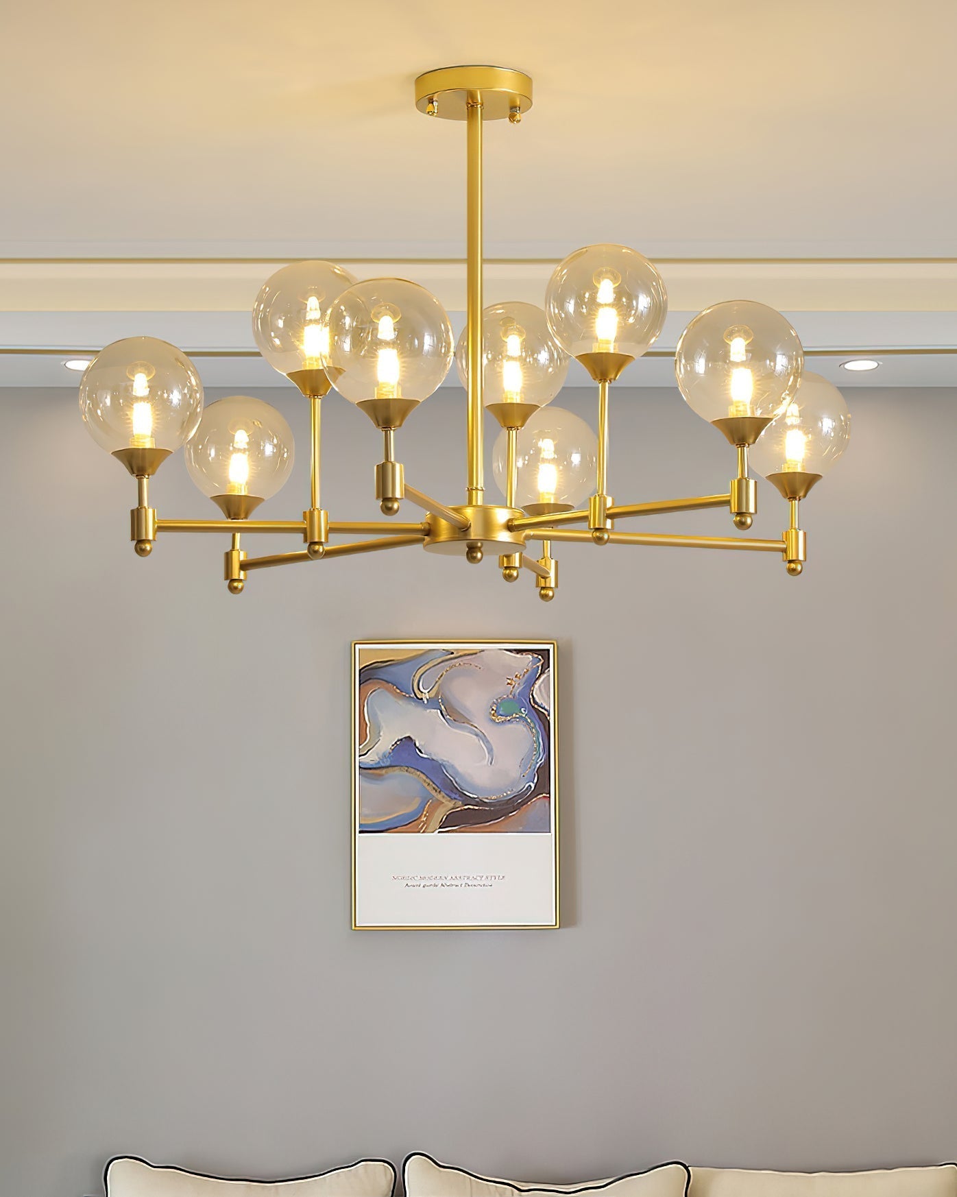 Alessio Globe Chandelier Chandelier