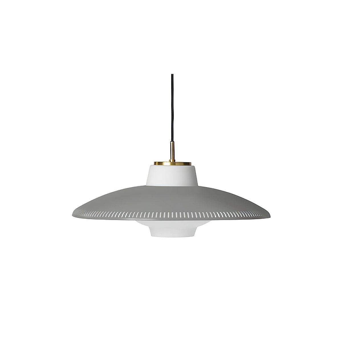 Alien Frisbee Pendant Lamp Dia 17.7″ x H 8.9″ / Dia 45cm x H 22.5cm / Gray Pendant light