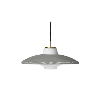 Alien Frisbee Pendant Lamp Dia 17.7″ x H 8.9″ / Dia 45cm x H 22.5cm / Gray Pendant light