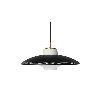 Alien Frisbee Pendant Lamp Dia 17.7″ x H 8.9″ / Dia 45cm x H 22.5cm / Black Pendant light