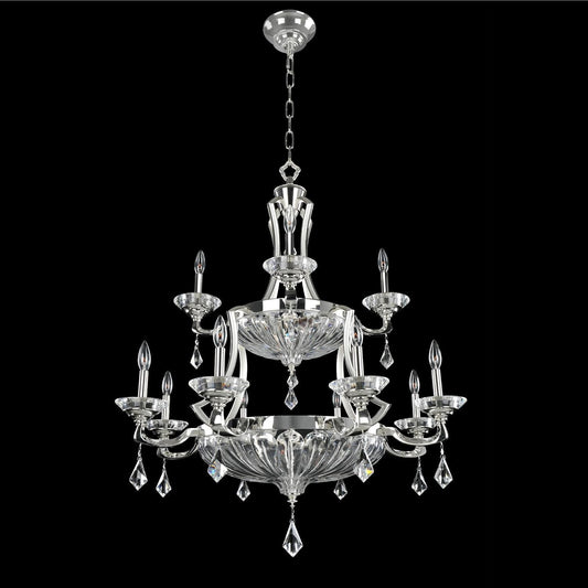 Allegri Orecchini 36 Inch 12 Light Chandelier Cp43570