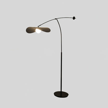 Alonso Floor Lamp W 47.2″ x H 62.9″ / W 120cm x H 160cm / Black & Black / US plug Floor lamp