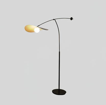 Alonso Floor Lamp W 47.2″ x H 62.9″ / W 120cm x H 160cm / Black & Gold / US plug Floor lamp
