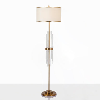 Alston Floor Lamp Dia 13.8″ x H 57.1″ / Dia 35cm x H 145m / Gold / US plug Floor lamp