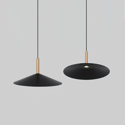Altura Pendant Lamp Dia 12.8″ x H 9.1″ / Black / Warm Light Pendant light