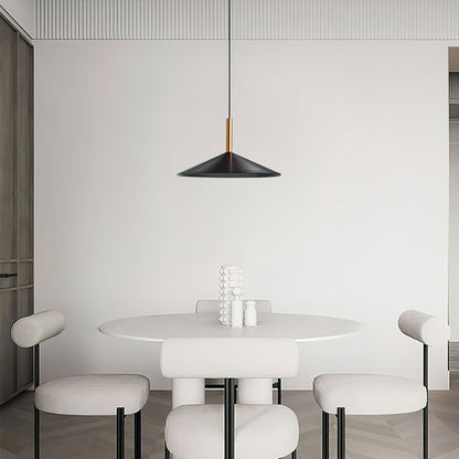 Altura Pendant Lamp Dia 12.8″ x H 9.1″ / Black / Warm Light Pendant light