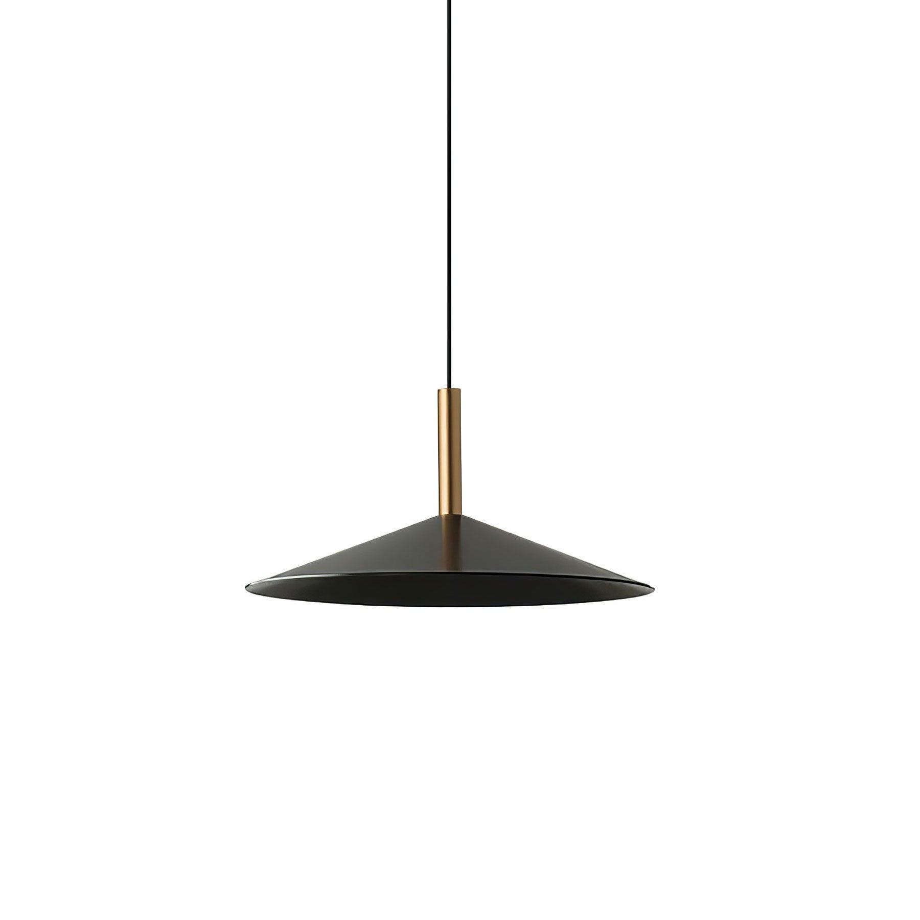 Altura Pendant Lamp Dia 12.8″ x H 9.1″ / Black / Warm Light Pendant light