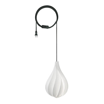 Alva Pendant Light Plug Version Dia 7.8″ x H 13.7″ / White Pendant light